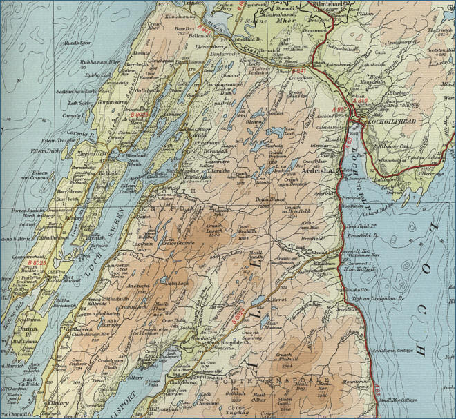 Loch Sween Map