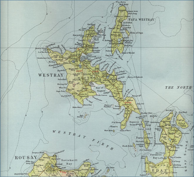 Westray Map